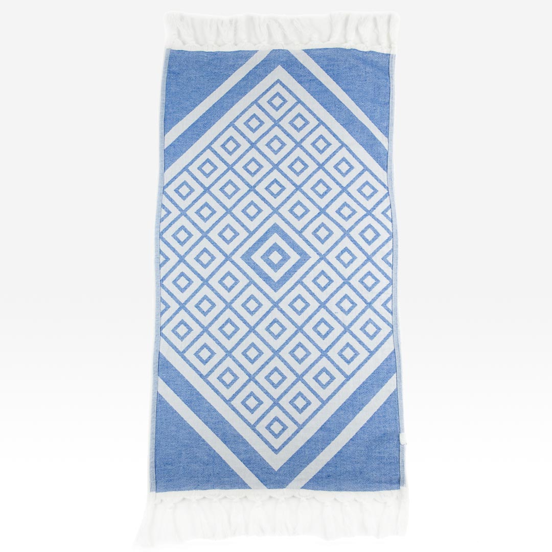 Turkish Towel – Blue Diamond Set