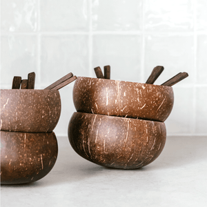 Jumbo Coconut Bowl – set of 2